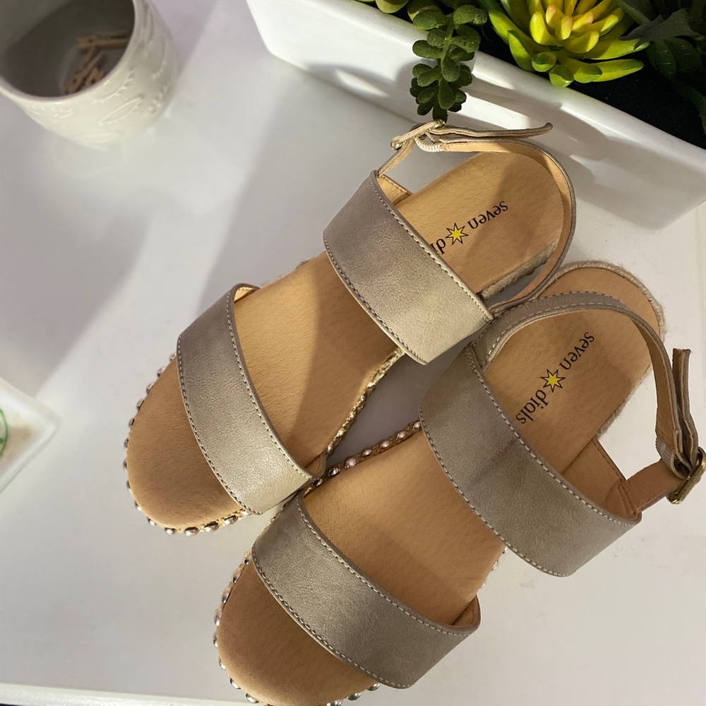 silver-pearled espadrilles
